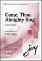 Come, Thou Almighty King SATB choral sheet music cover